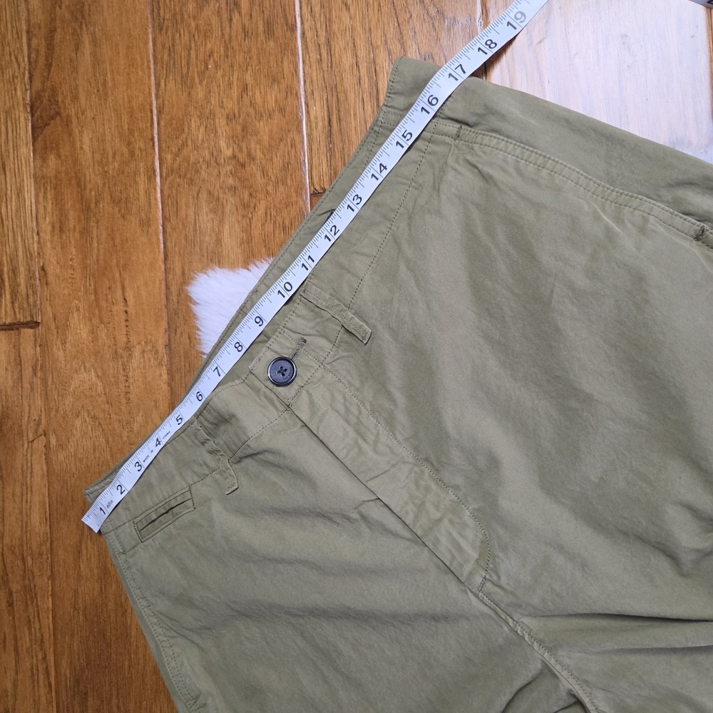 Rag & Bone Sofie Wide Leg Trousers Pants Women's 12 Olive Green - Picture 7 of 9